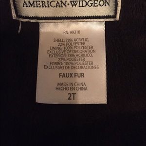 Toddler Faux Fur Vest